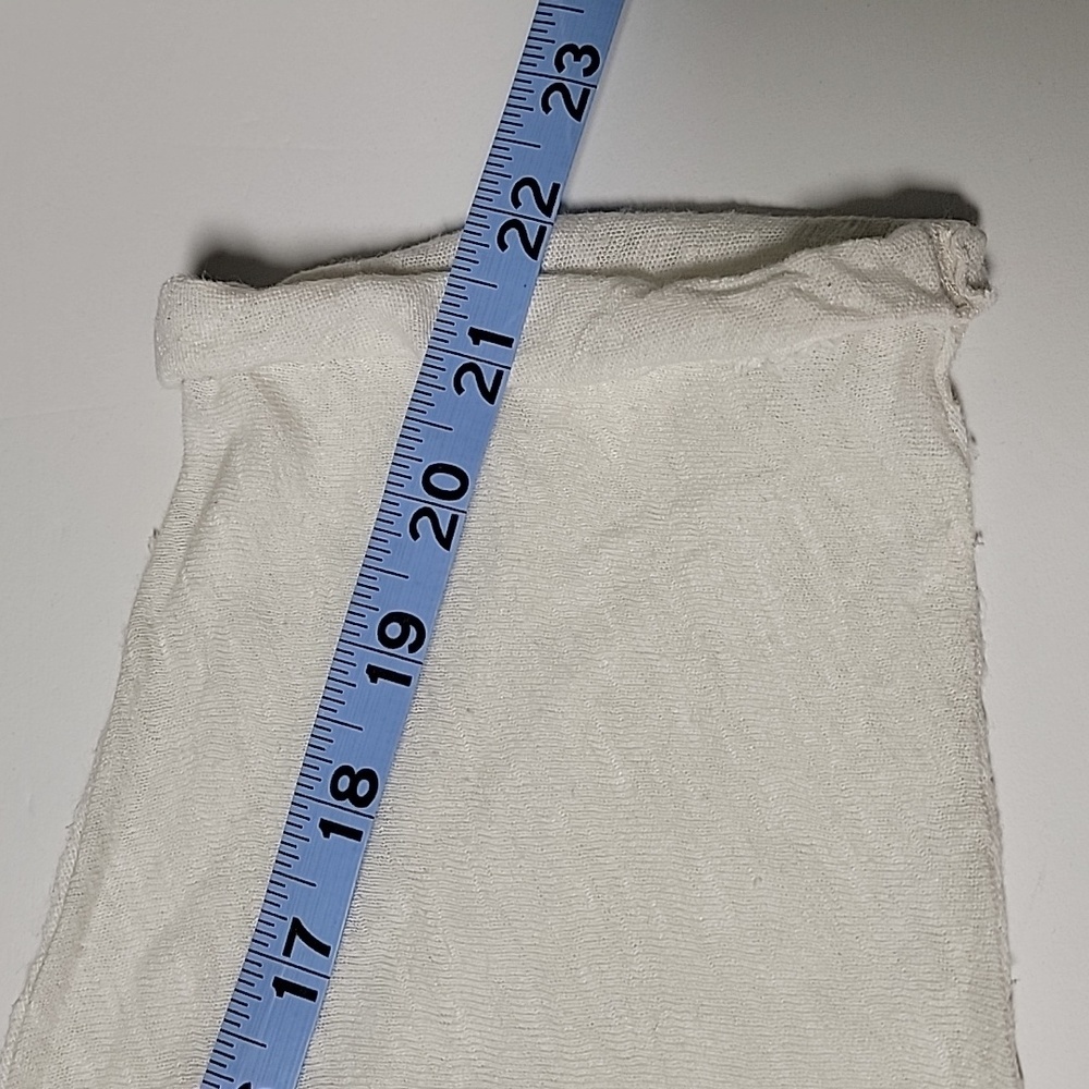 FP We The Free Ombre Linen Slub 3/4 Sleeve Top Ivory Pink Strawberry M - Picture 16 of 16